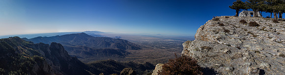 Sandia Crest and Albuquerque, NM