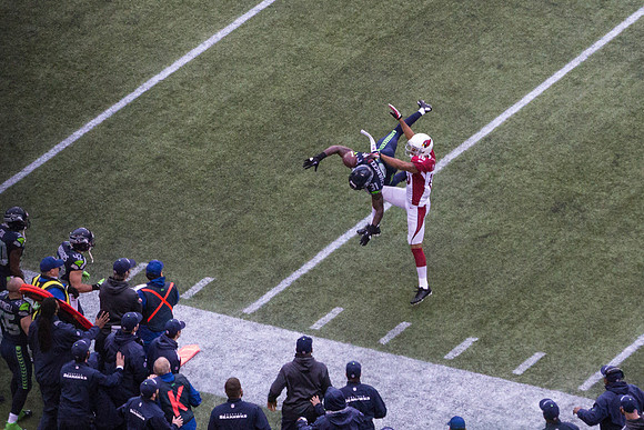 Kam Chancellor Spoils A Pass Completion