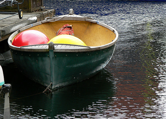 Boat and Buoys