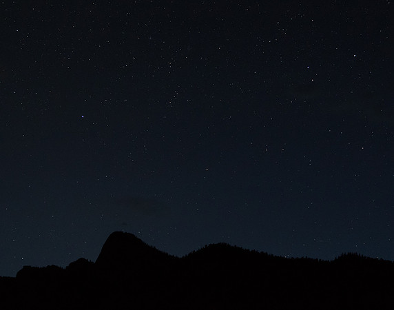 Tooth of Time Under Starry Sky